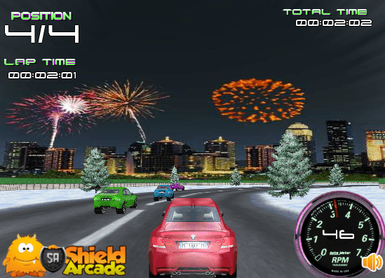 New Year Race 3D screenshot