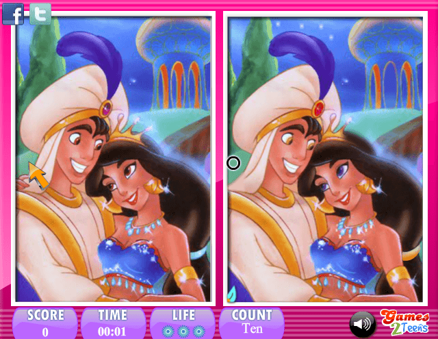10 Differences Aladdin screenshot