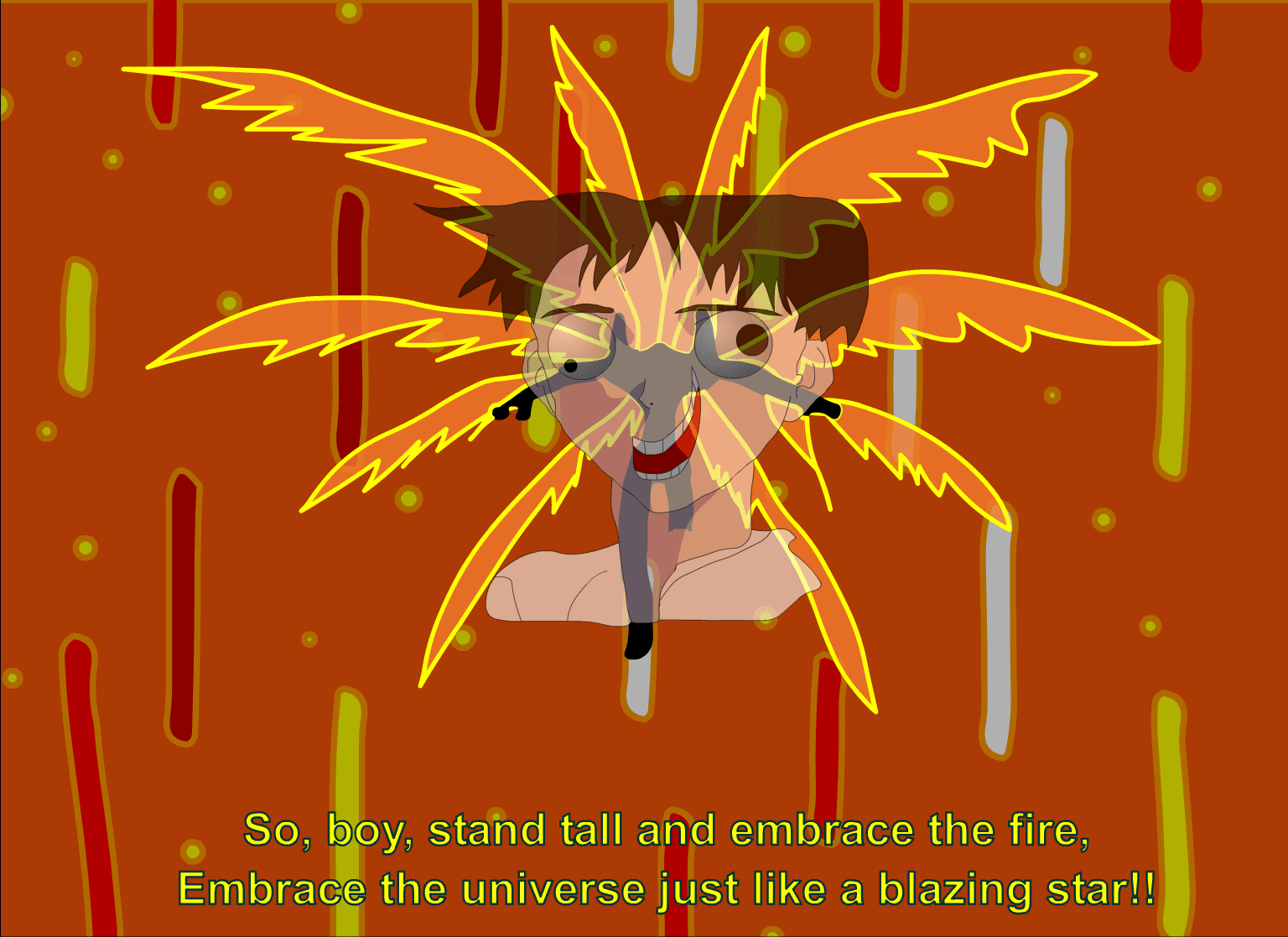 Neon Genesis Evangelion The World Is Fucked screenshot
