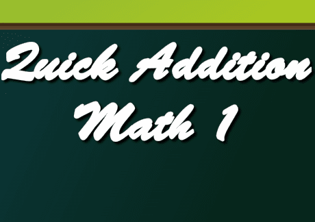 Quick Addition Math 1