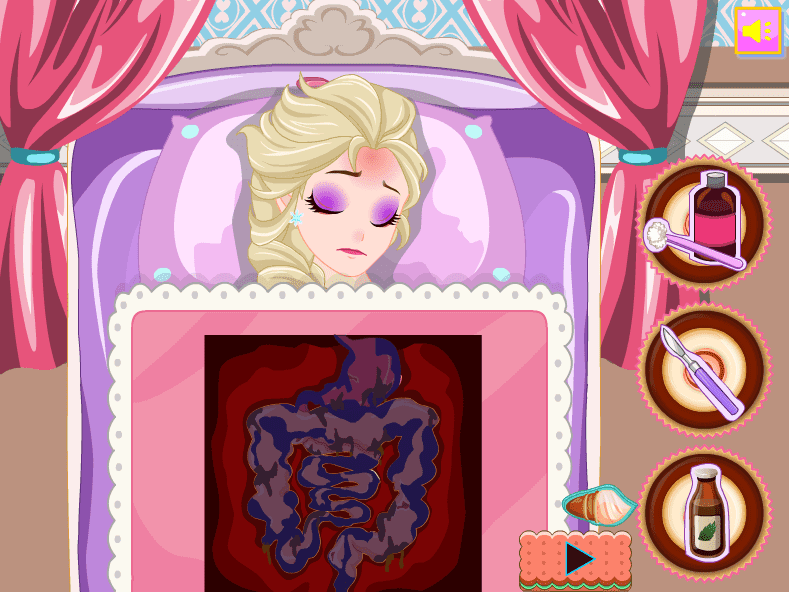 Elsa Food Poisoning Doctor screenshot