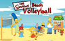 The Simpsons Beach Volleyball