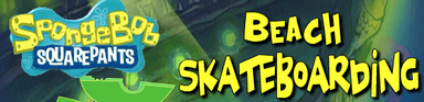 SpongeBob Beach Skateboarding