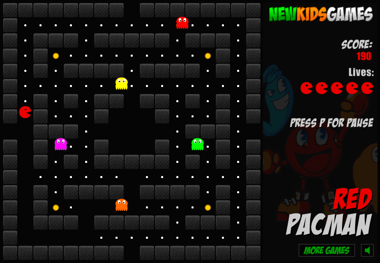 Red Pacman screenshot
