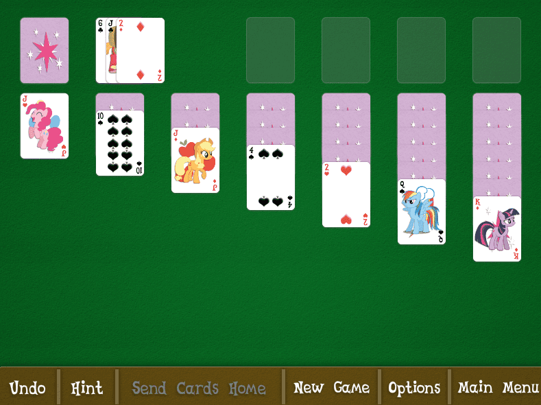 My Little Pony Double Solitaire screenshot