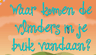 Waar komen de vlinders in je buik vandaan?
