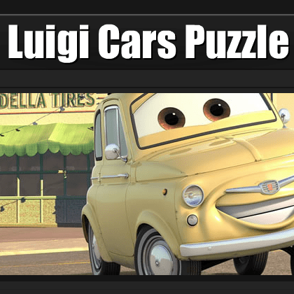 Luigi Cars Puzzle