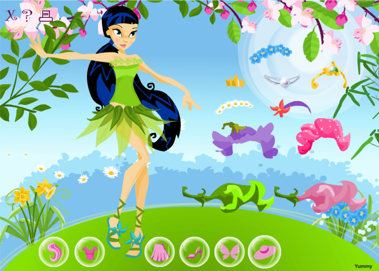Wiosenna wróżka screenshot