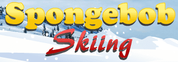 Spongebob Skiing