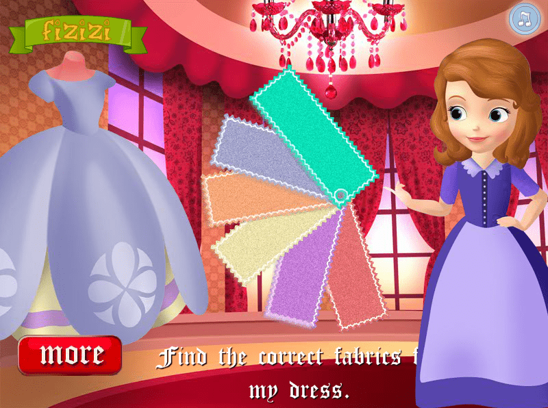 Sofia the First: Designer screenshot