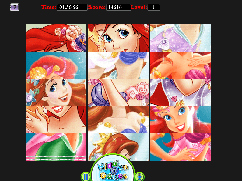 The Little Mermaid Match Up screenshot