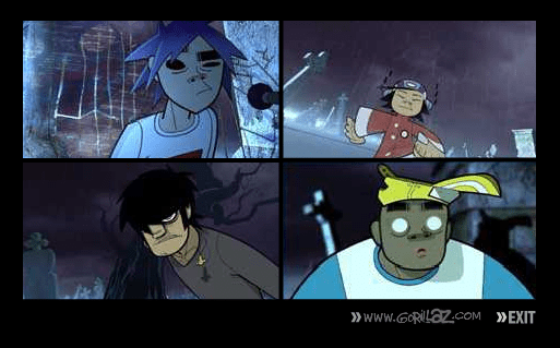 Gorillaz Screensaver screenshot