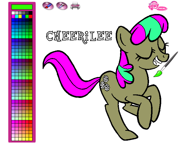Dibujo de Cheerilee para Colorear screenshot
