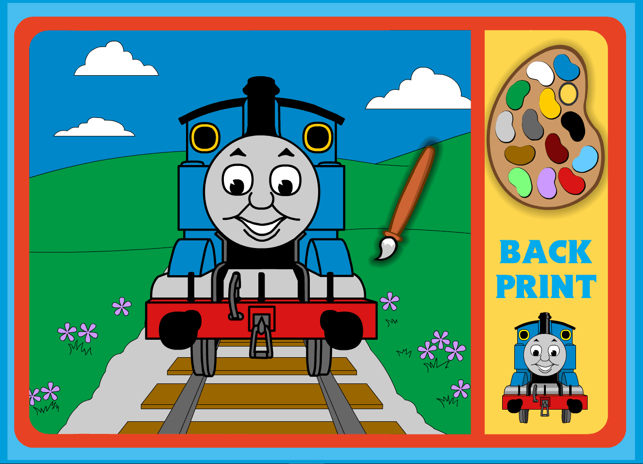 Thomas & Friends Coloring Creation screenshot
