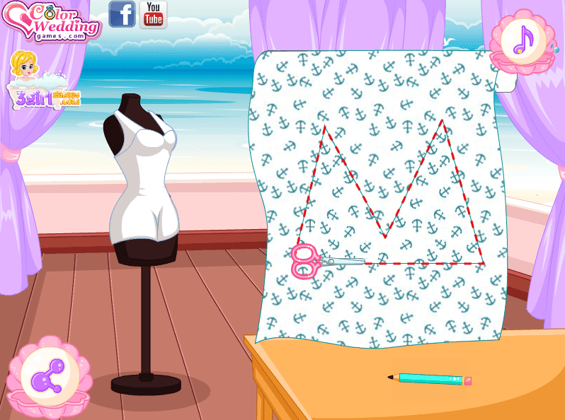 Ariel Swimsuits Design screenshot