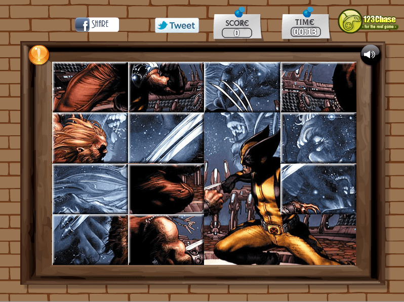 Photo Mess Wolverine screenshot
