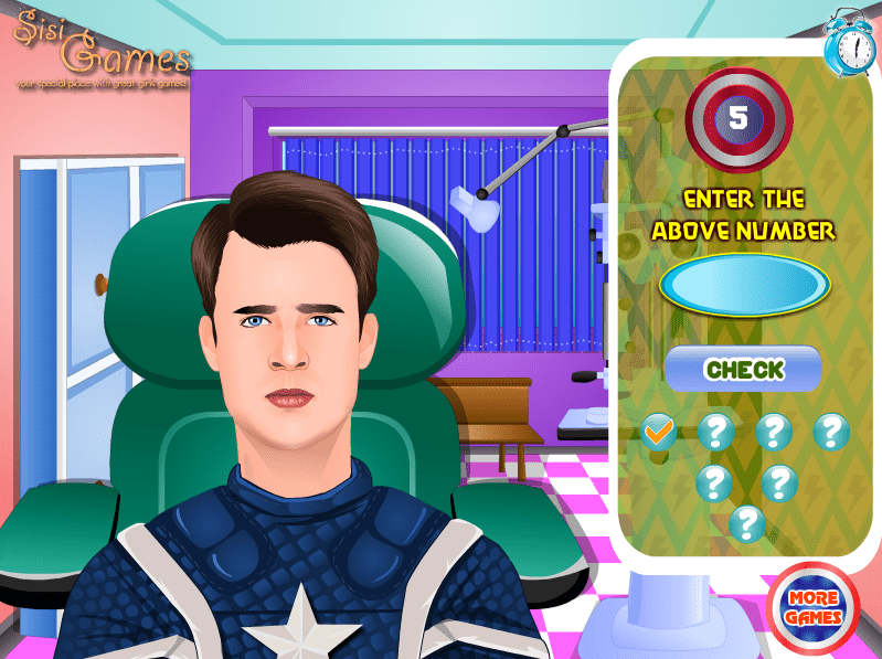 Captain America Eye Care screenshot