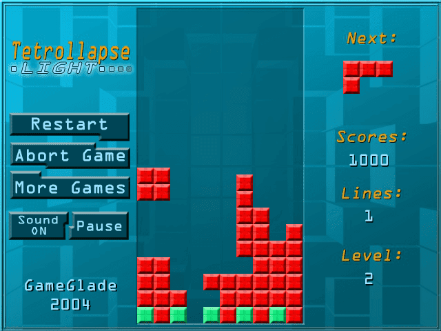 Tetrollapse screenshot