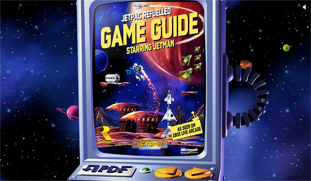 Jetpac Refuelled Game Guide screenshot