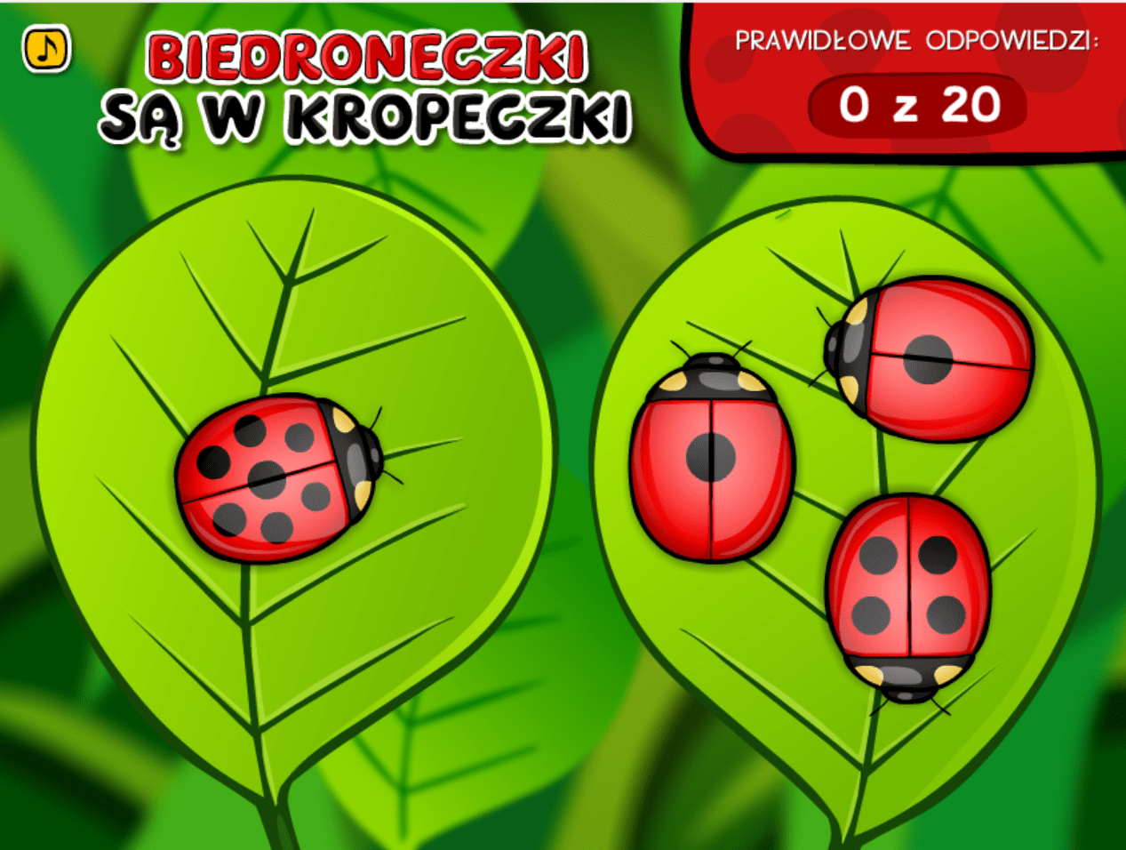 Biedroneczki są w kropeczki screenshot