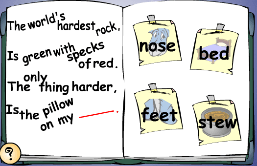 The Hundred Acre Wood Learning Adventure: The Book of Gloomy Rhymes screenshot