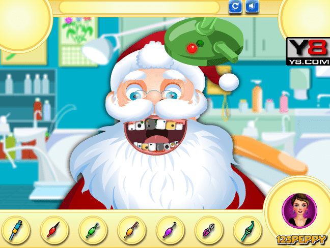 Santa Claus at the Dentist screenshot
