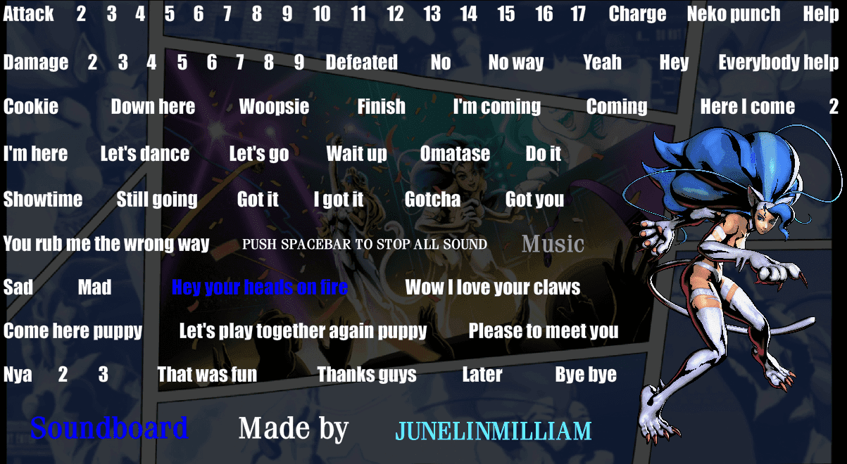 Felicia Soundboard screenshot
