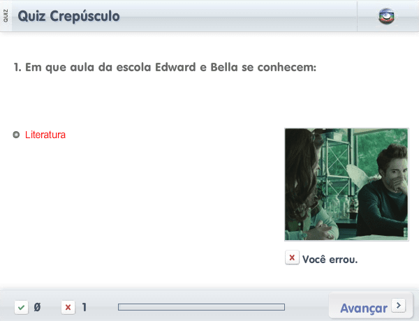 Quiz Crepúsculo screenshot