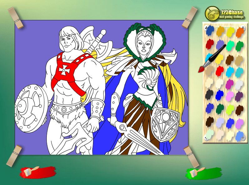 He-Man Kids Coloring screenshot