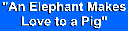 "An Elephant Makes Love to a Pig"