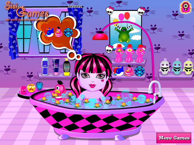 Monster Baby Bath screenshot