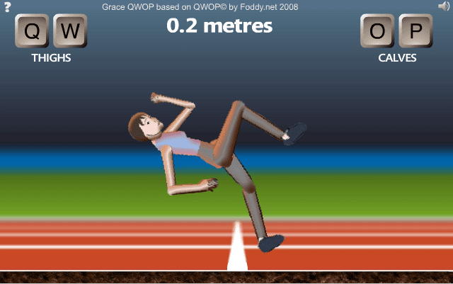 Grace QWOP screenshot