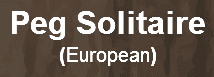 European Peg Solitaire