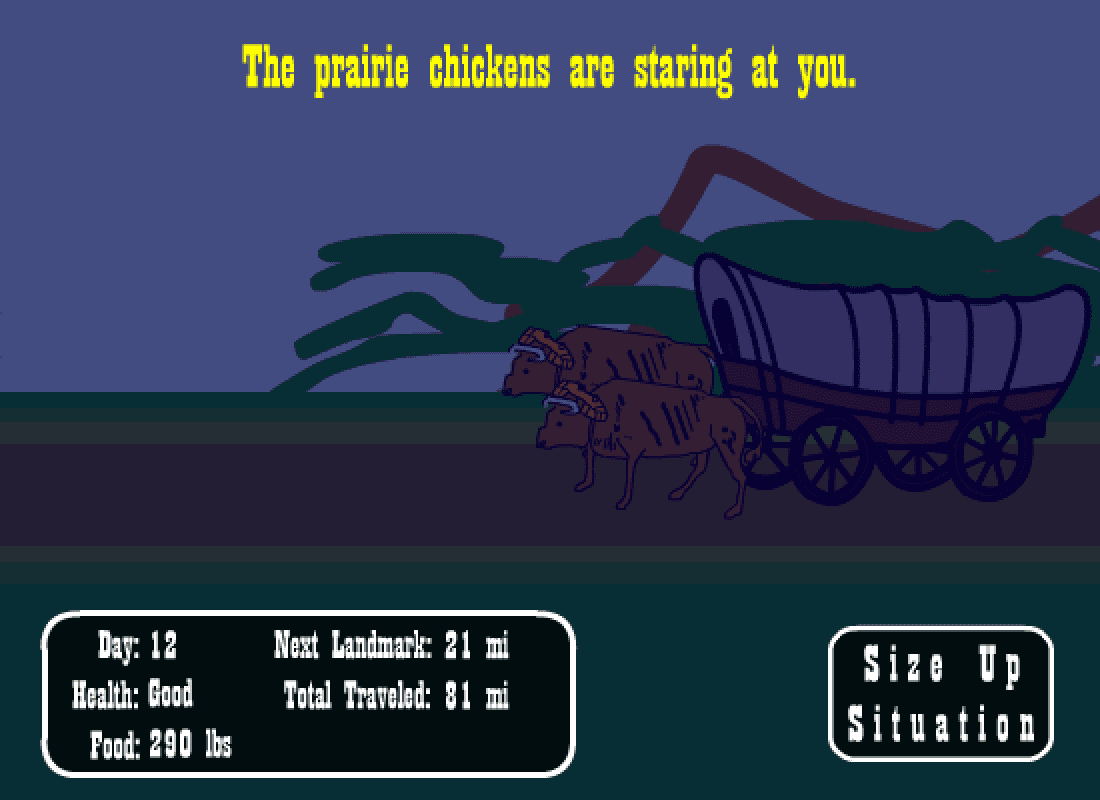 The Oregon Trail screenshot