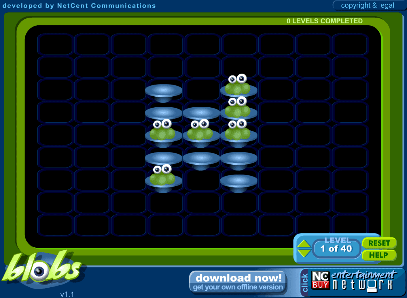 Blobs screenshot