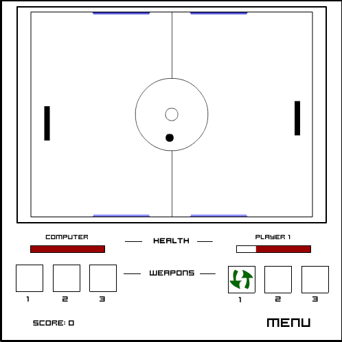 Battle Pong screenshot