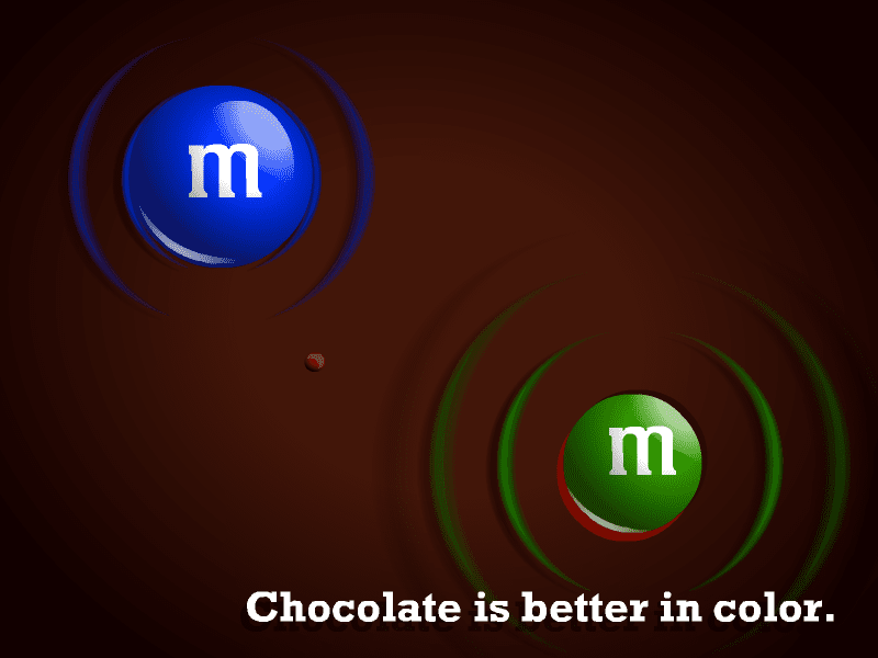 M&M's Chocolate River Screensaver screenshot