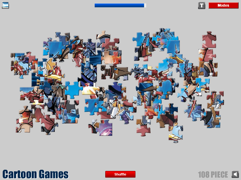 Bakugan Jigsaw screenshot