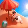 Puzzle: Olaf toma el sol