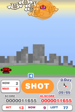 Flying Pigs come from dark side of the moon screenshot