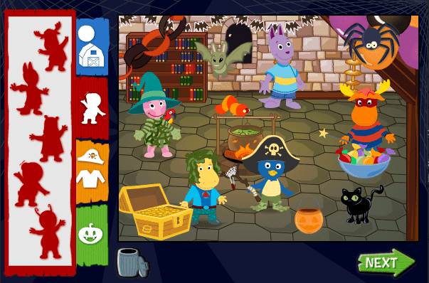 Trick or Treat with the Backyardigans! screenshot
