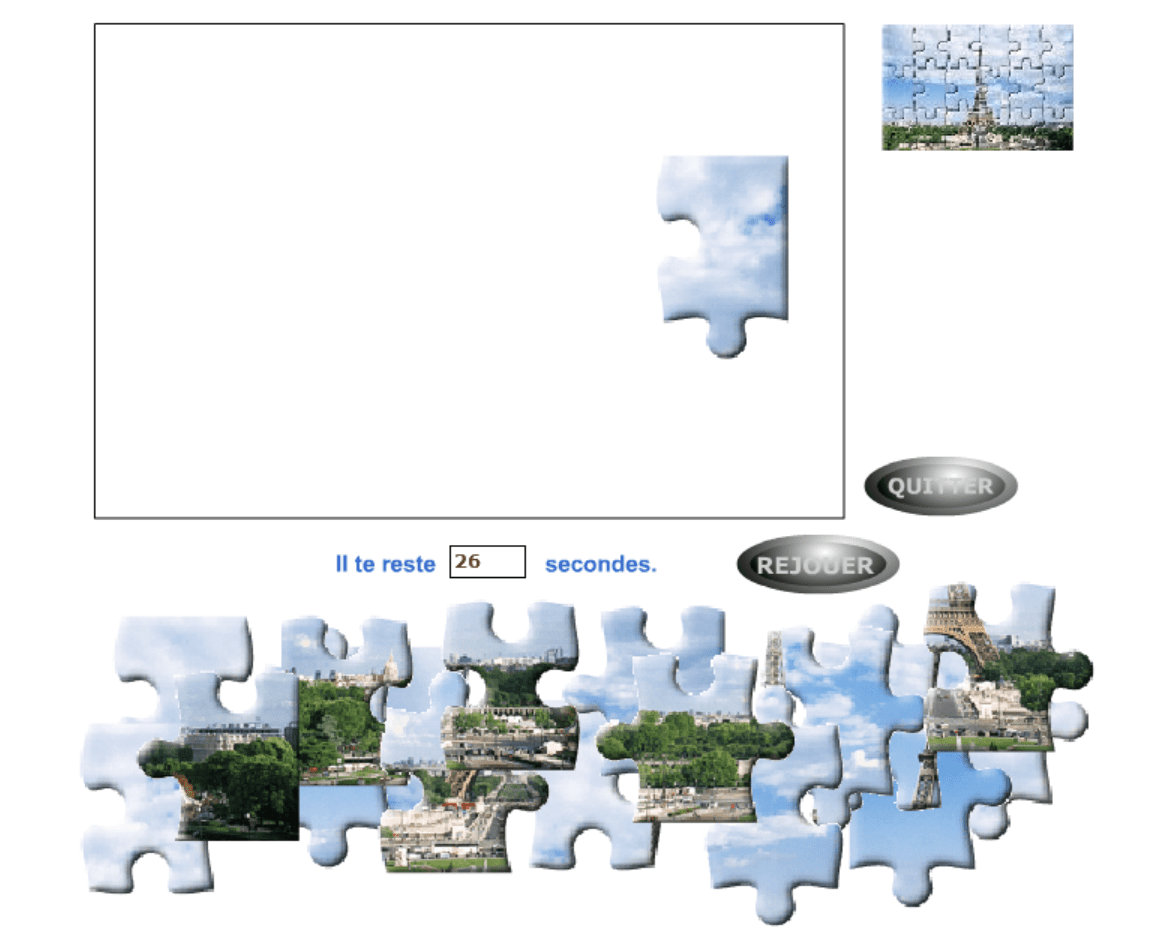 Le puzzle screenshot
