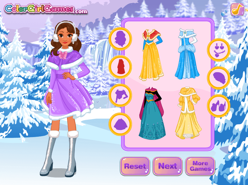 Elsa & Moana's Winter Vacation screenshot