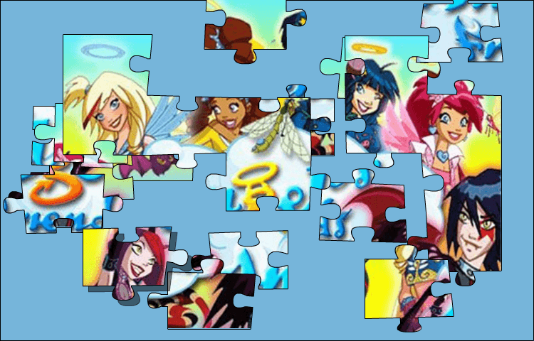 Angel's Friends Jigsaw Puzzle screenshot