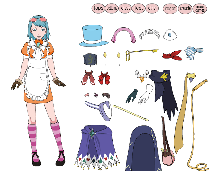 Ace Attorney Girls Dress Up screenshot