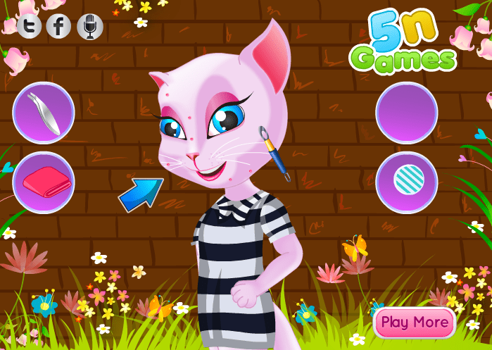 Talking Angela Stylish Makeover screenshot
