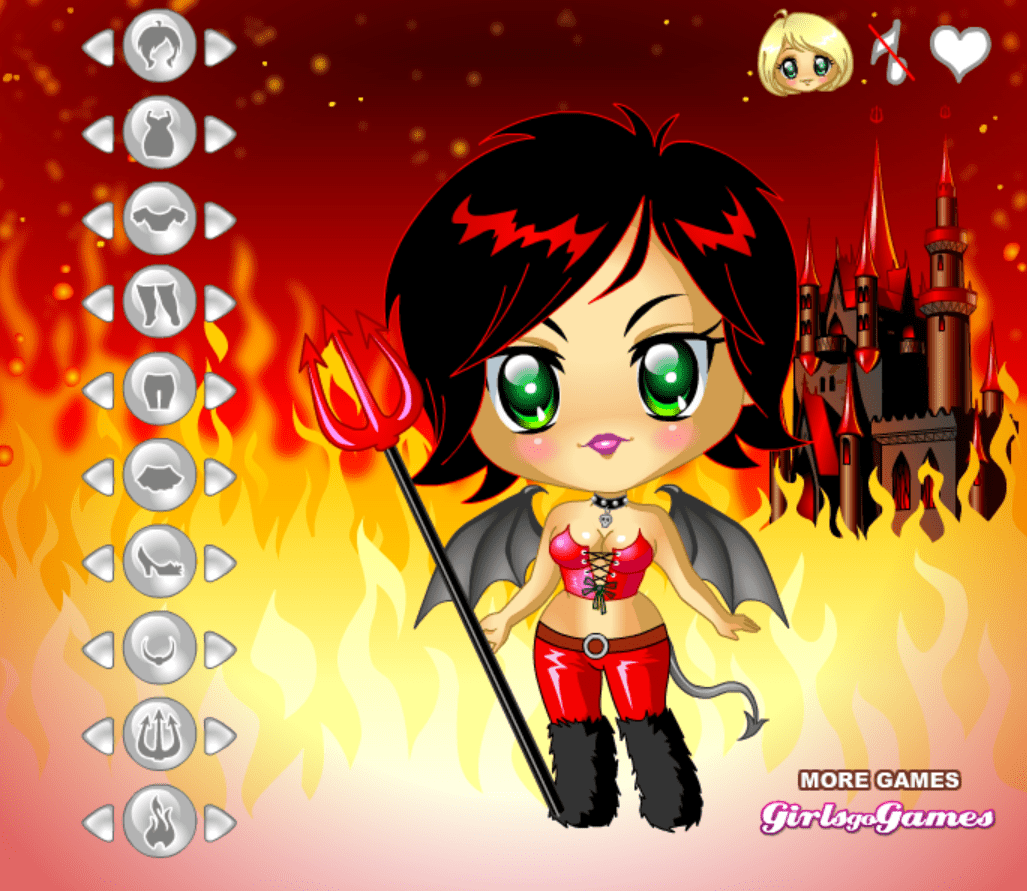 Cute Demon Dress Up screenshot