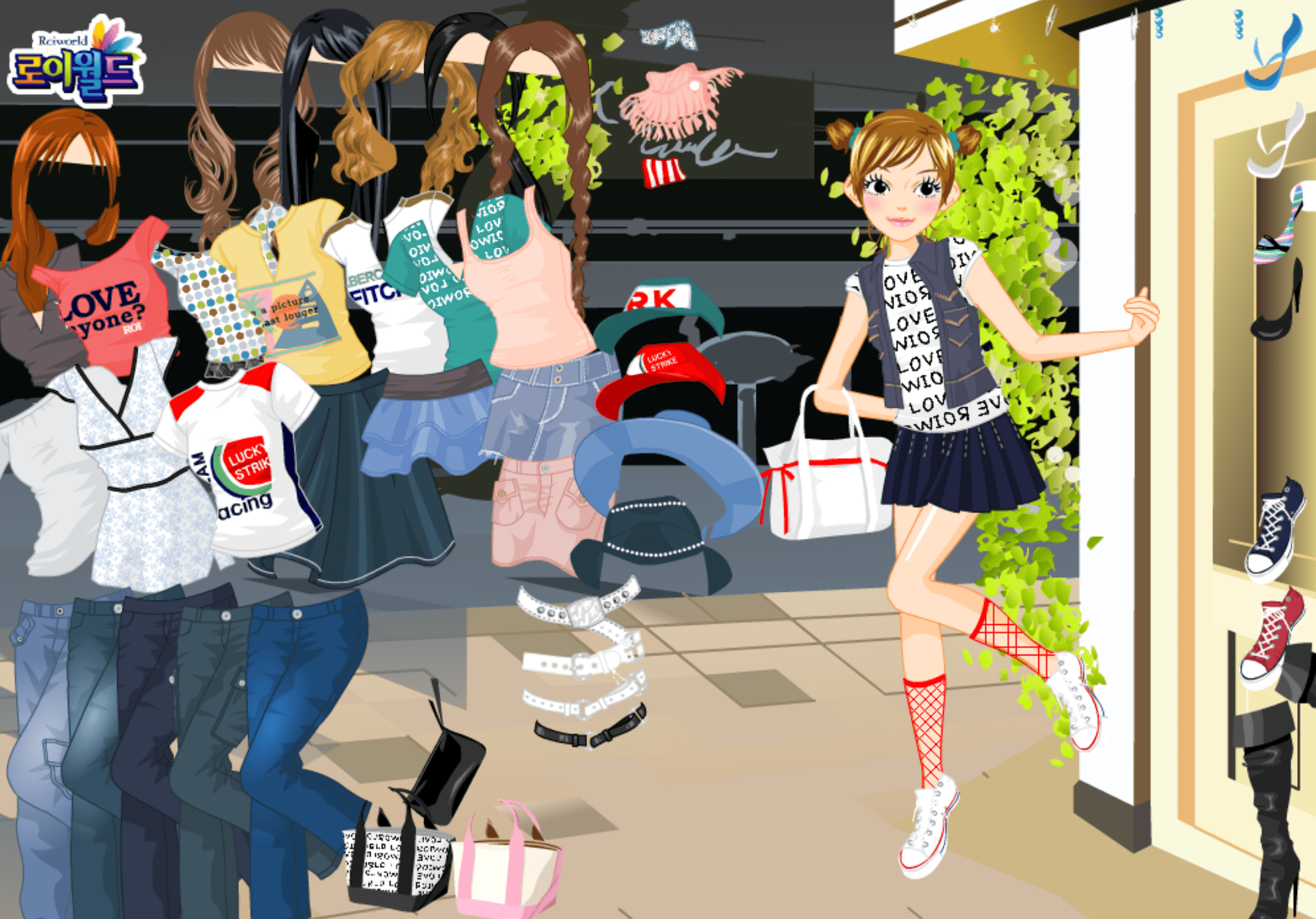 Roiworld Stylish Teen Dressup screenshot