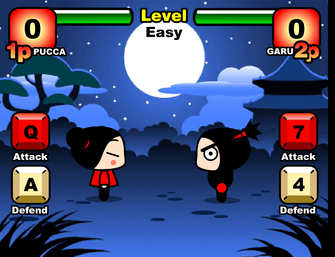 Pucca - Rock, Paper, Scissors screenshot