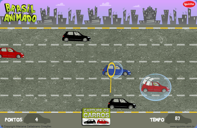 Capture os Carros screenshot